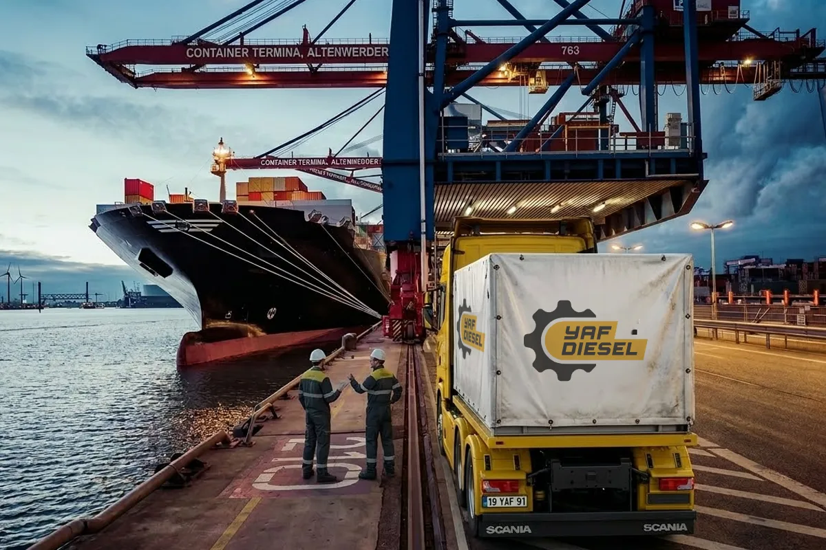 Global spare parts and BWMS technical service support network