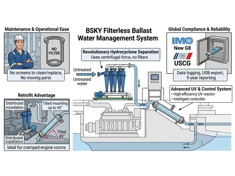 BWMS compliance and engineering support